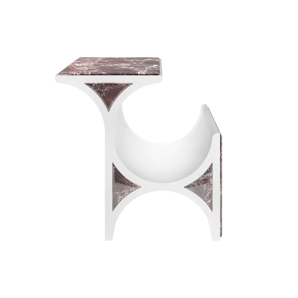 Collections Roma Coffee table littel by MirA studio w Маленький столик из мраморной мозаики